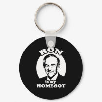 Ron Paul is my homeboy keychains