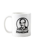 Ron Paul Is My Homeboy Coffee Mugs