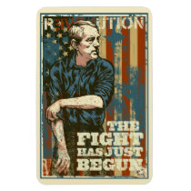 Ron Paul Just Begun Premium Magnet