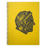 Ron Paul Libertarian Abstract Thought Notebook notebooks