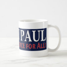Ron Paul: Liberty and Justice for ALL Coffee Mug