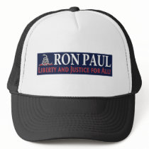 Ron Paul: Liberty and Justice for ALL Hats