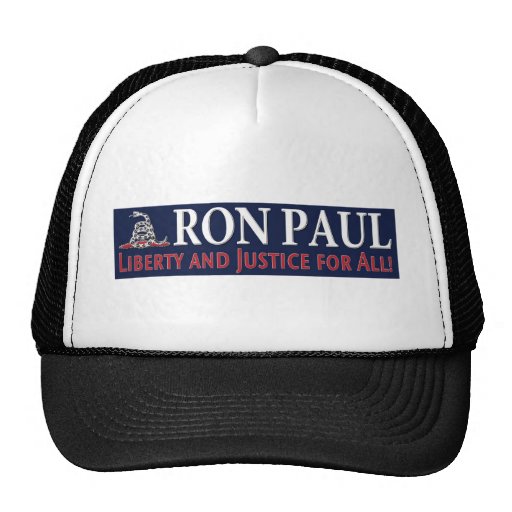 Ron Paul: Liberty and Justice for ALL Hats
