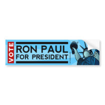 Ron Paul Liberty Bumper Sticker