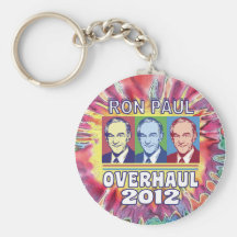 Ron Paul Overhaul 2012 Keychains