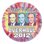 Ron Paul Overhaul 2012 Sticker