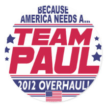 Ron Paul Overhaul Stickers