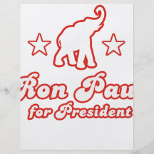 Ron Paul para el presidente (4) Tarjetas Informativas
