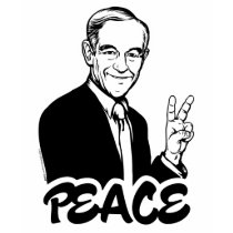 Ron Paul Peace T-Shirt