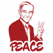Ron Paul Peace T-Shirt