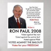 RON PAUL POSTER! posters