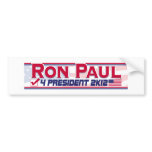 Ron Paul President 2012 Bumper Stickers