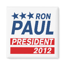 Ron Paul President 2012 Campaign Gear Fridge Magnet