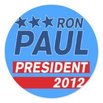 Ron Paul President 2012 Campaign Gear Stickers