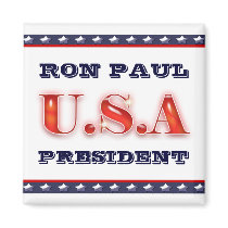 Ron Paul president 2012 CUSTOMIZE Refrigerator Magnet