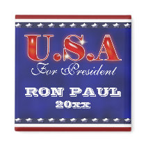 Ron Paul president 2012 CUSTOMIZE Refrigerator Magnets