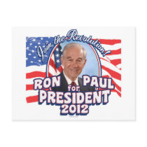 Ron Paul President 2012 Post Card