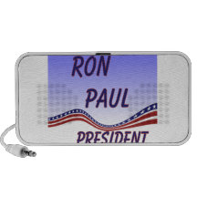 Ron Paul President Banner Mp3 Speakers