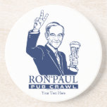 Ron Paul Pub Crawl Coaster
