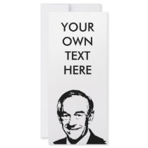 Ron Paul rack cards by Politicaltshirts Ron Paul rack cards