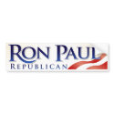 Ron Paul Republican Bumper Sticker bumper stickers