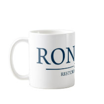 Ron Paul Restore America Now Coffee/Tea Cup/Mug