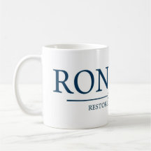 Ron Paul Restore America Now Coffee/Tea Cup/Mug