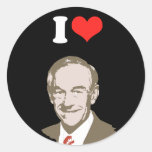 RON PAUL (retro) Round Sticker