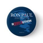 Ron Paul Revolution 2012 Pinback Button