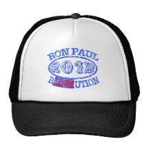 Ron Paul REVOLUTION 2012 Campaign Gear Hats