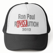 Ron Paul Revolution 2012 Mesh Hat
