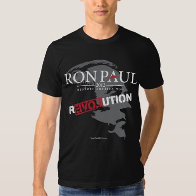 Ron Paul Revolution 2012 Shirt