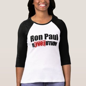 Ron Paul Revolution :: Womens Raglan shirt