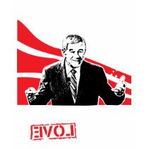 Ron Paul Revolution Black T-Shirt Female