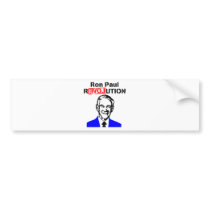 Ron Paul Revolution Blue n Red Bumper Sticker