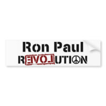 Ron Paul Revolution Bumper Sticker.....