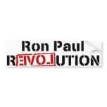 Ron Paul Revolution Bumper Sticker