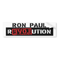 Ron Paul Revolution Bumper Sticker