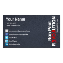 Ron Paul Revolution Card business cards
