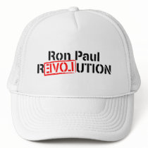 Ron Paul Revolution Continues Hats