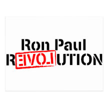 Ron Paul Revolution Continues Postcard