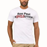 Ron Paul Revolution Fitted T t-shirts