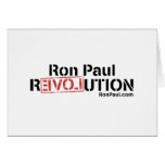 Ron Paul Revolution Greeting Cards