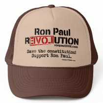 Ron Paul Revolution Hat
