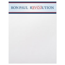 Ron Paul Revolution Customized Letterhead