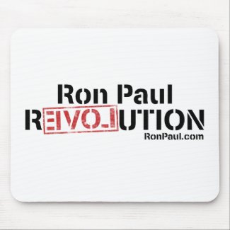Ron Paul Revolution Mousepad mousepad