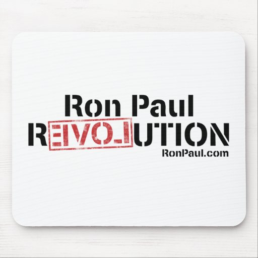 Ron Paul Revolution Mousepad