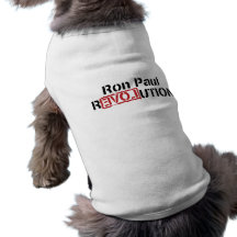 Ron Paul Revolution Pet Clothing