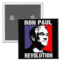 Ron Paul Revolution Pinback Buttons