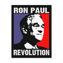Ron Paul Revolution Postcard